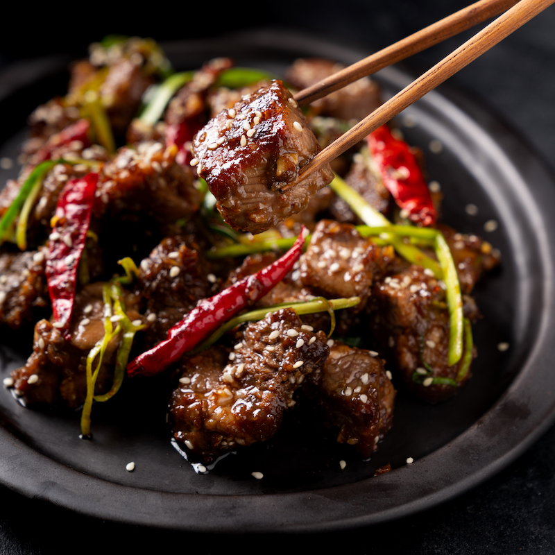 Chinese Lamb, Cumin & Leek Stir-fry - Marion's Kitchen