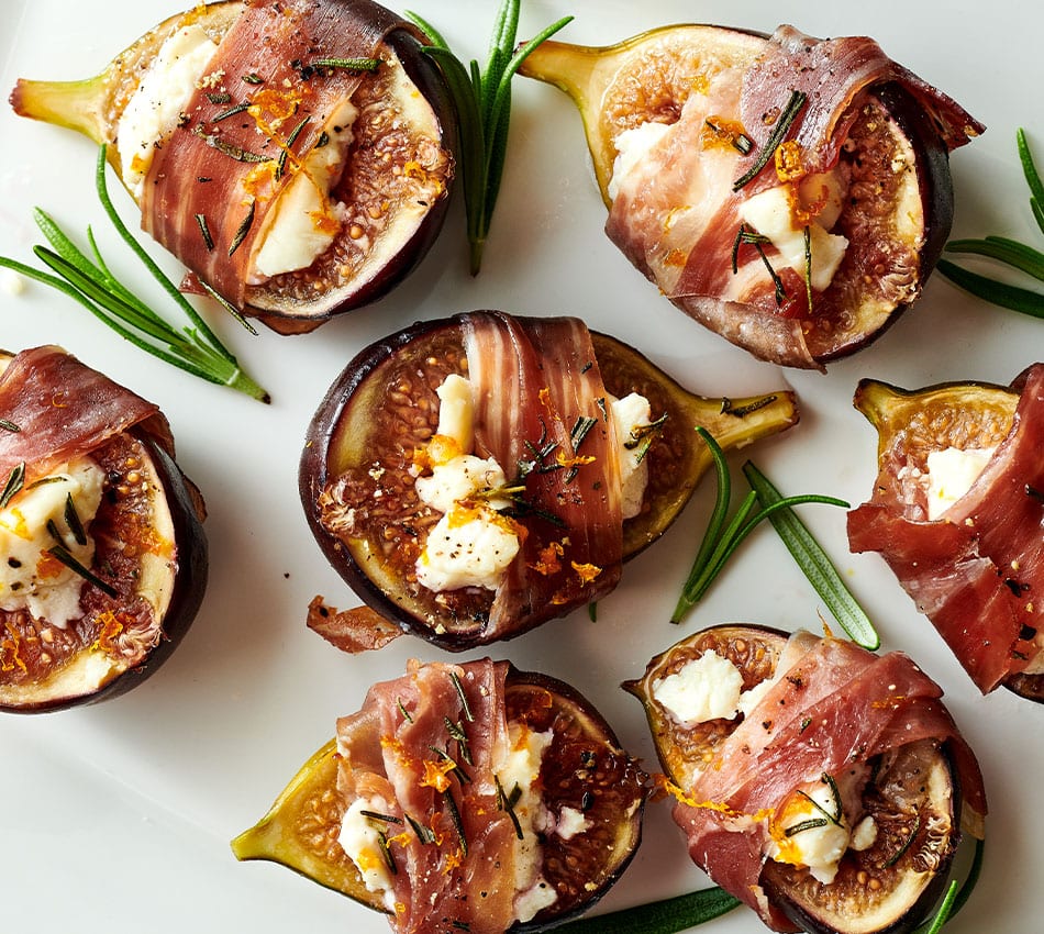 Goat Cheese–Stuffed Figs Wrapped in Prosciutto | Sysco Foodie