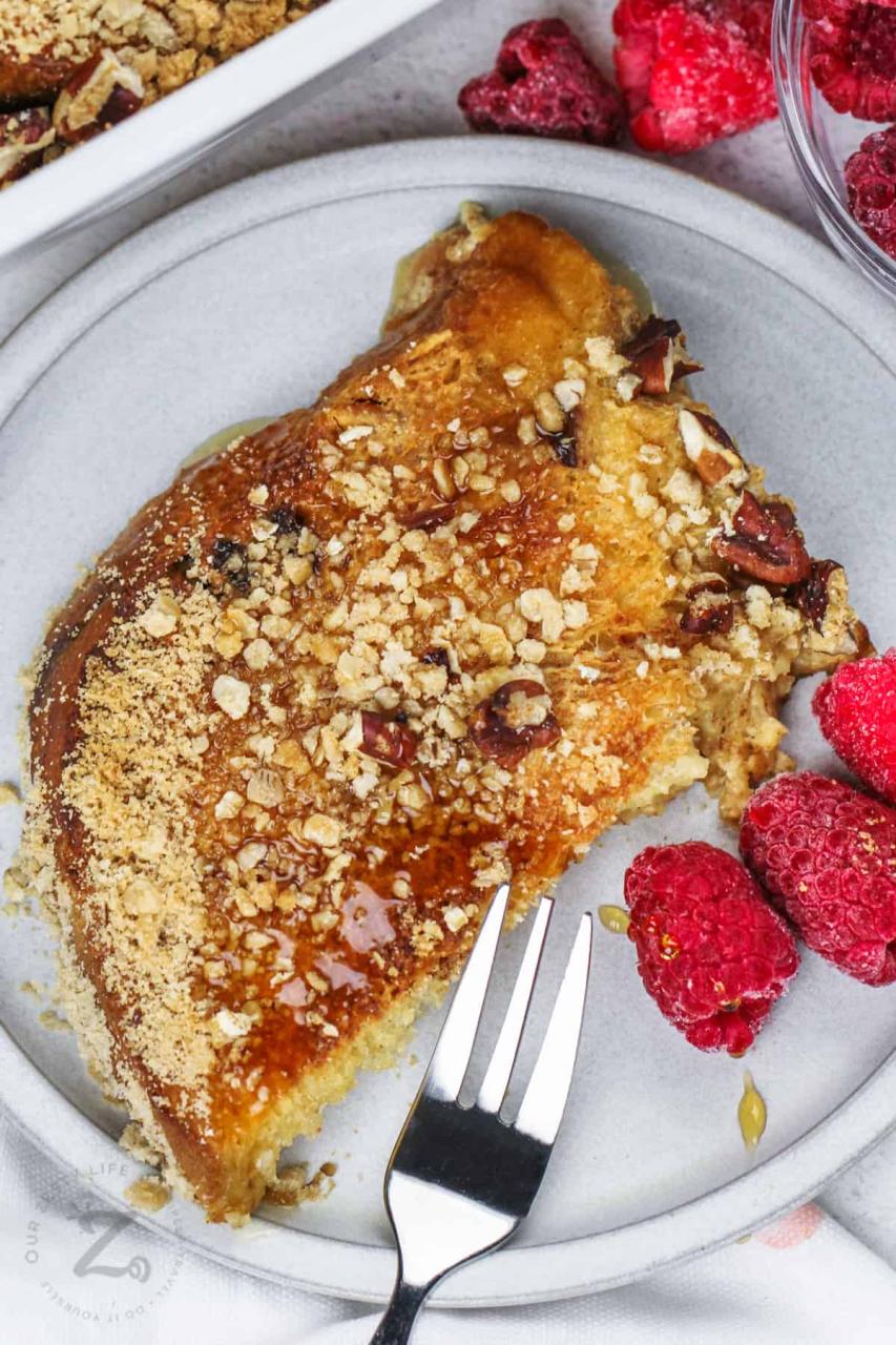 Overnight Panettone French Toast (Quick Prep!) - Our Zesty Life