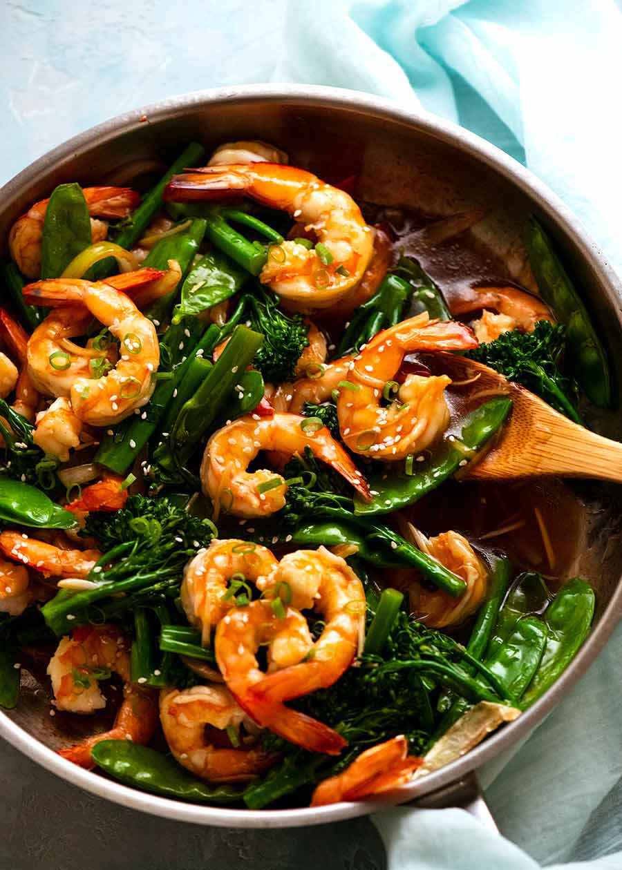Prawn (Shrimp) Stir Fry | RecipeTin Eats